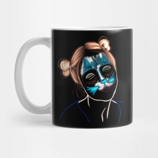 glowing portrait Mug